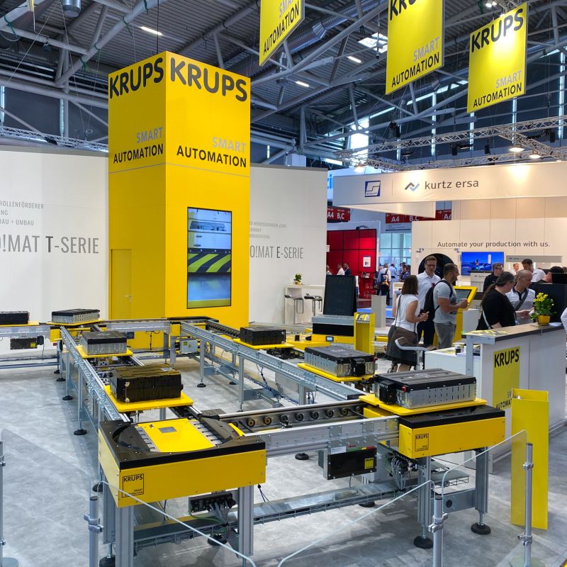 KRUPS Automation Messestand